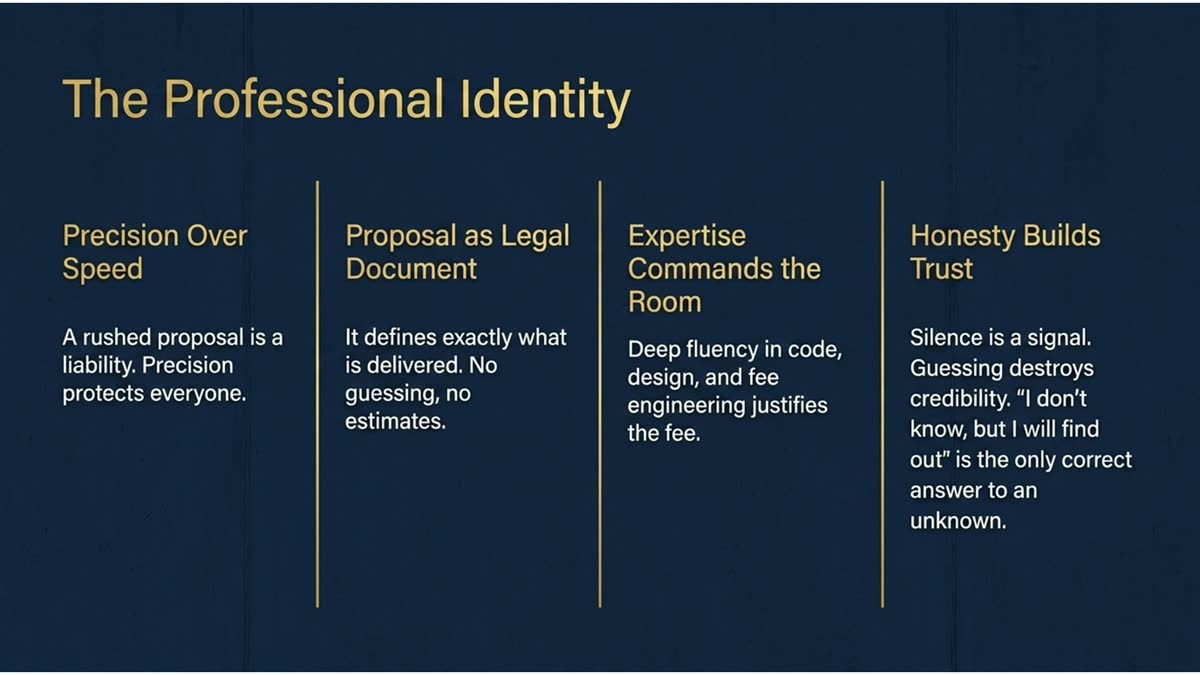 The Professional Identity