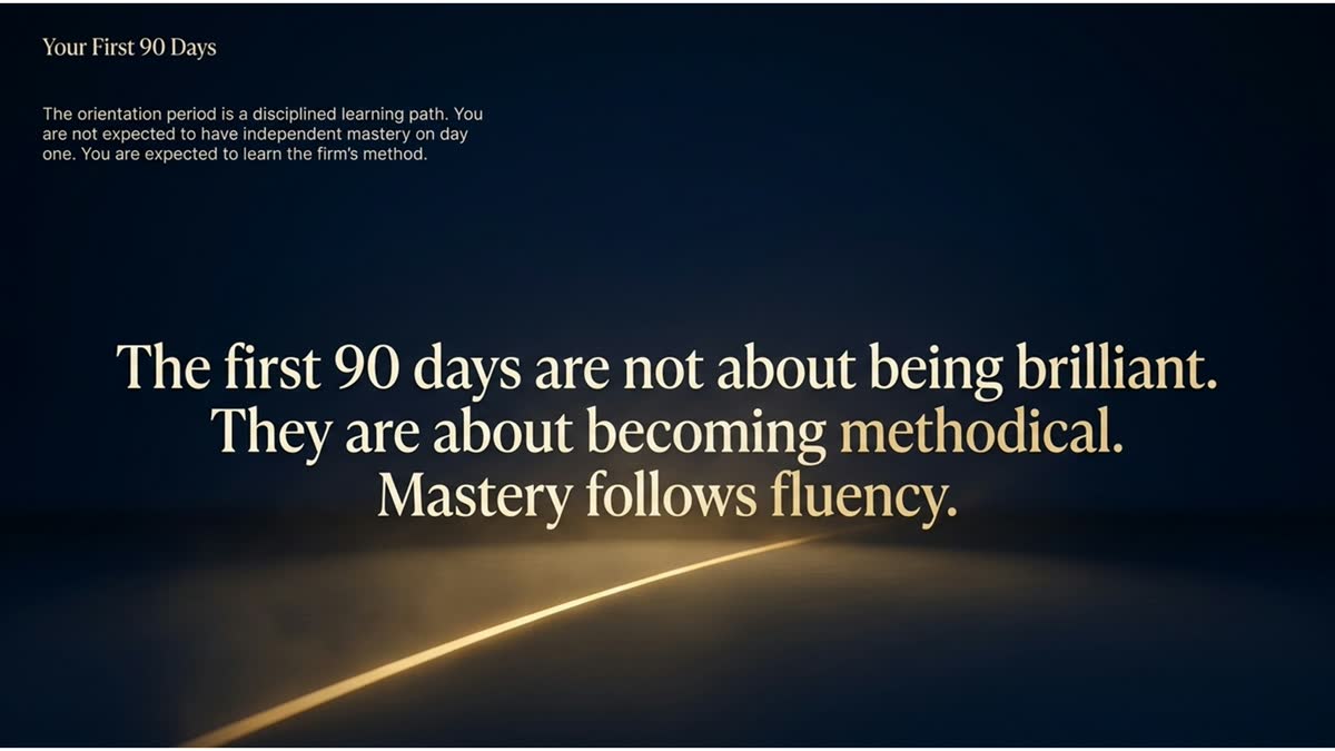 Your First 90 Days